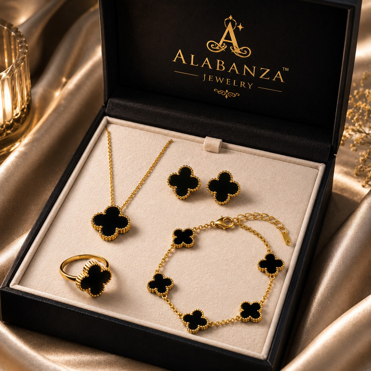 Black-Jewelry-Set