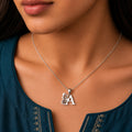 Butterfly Letter Necklace