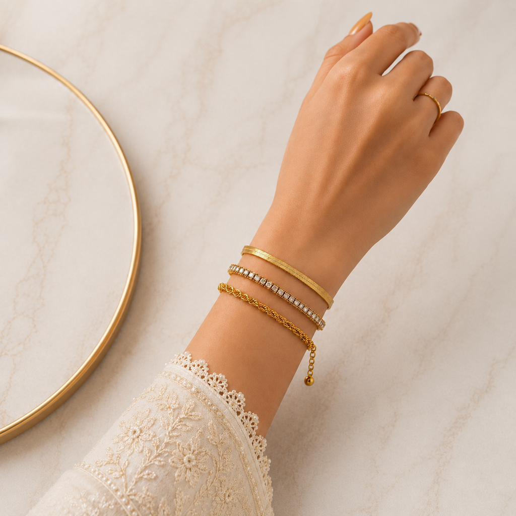 Crystal Bracelet Set The Alabanza
