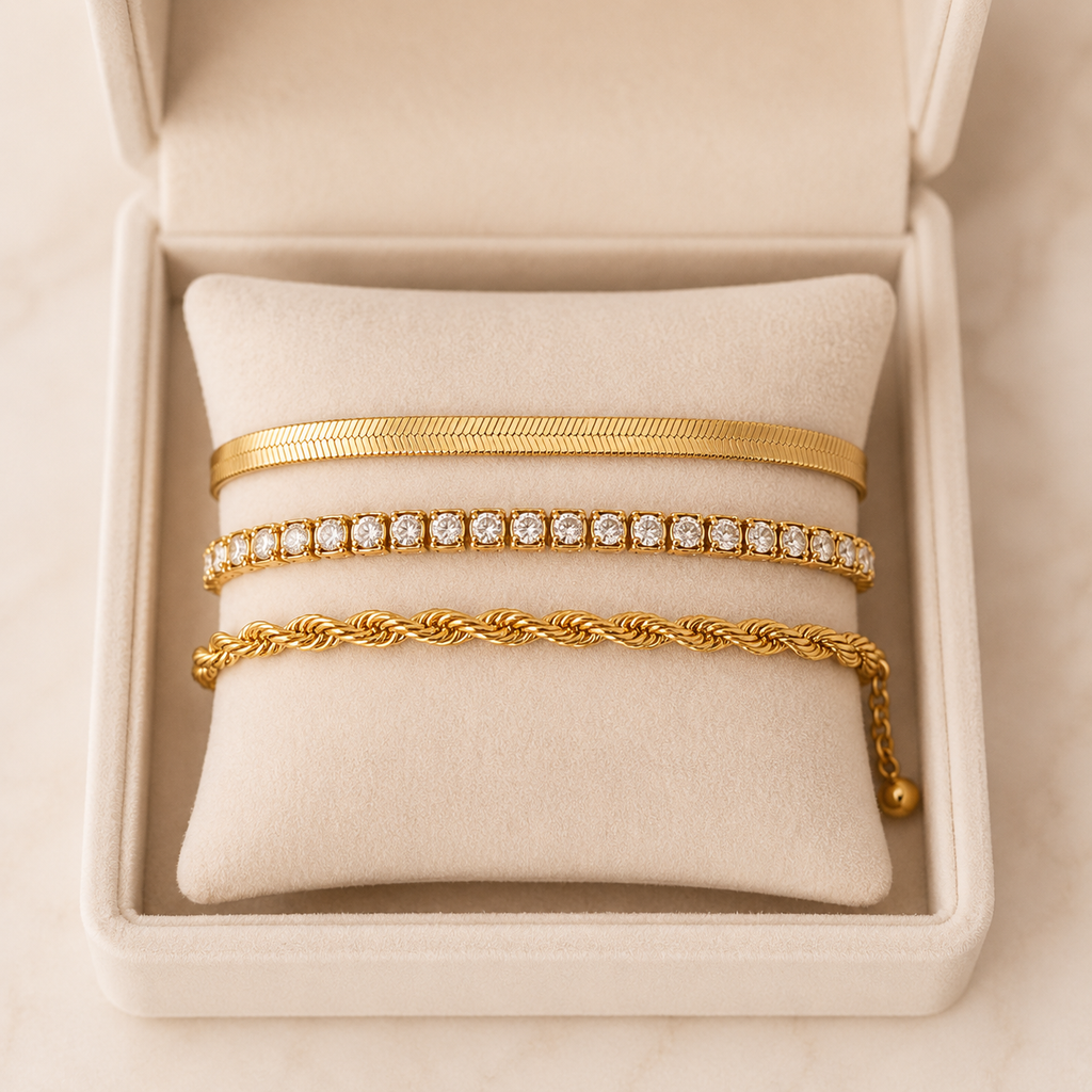 Crystal Bracelet Set The Alabanza