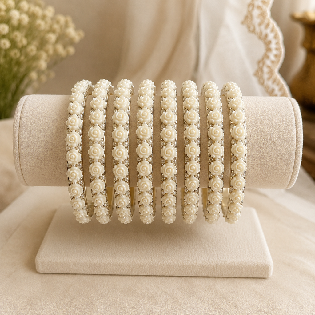 Rose Floral Bangles The Alabanza