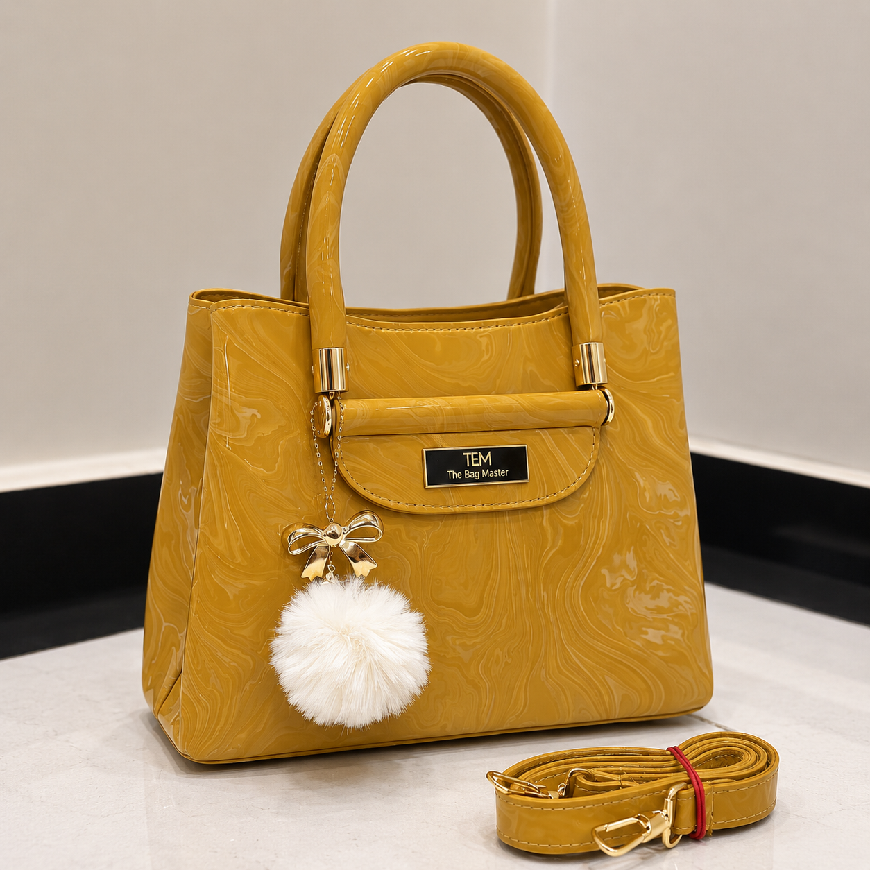 Luxury Marble Tote Bag