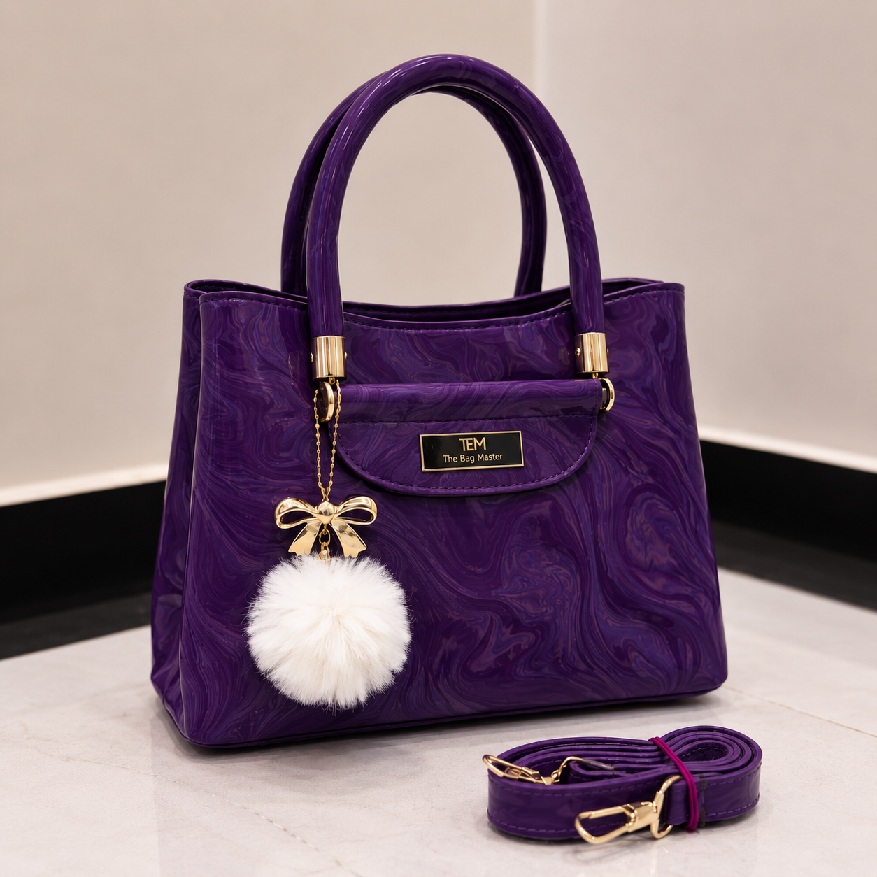 Luxury Marble Tote Bag