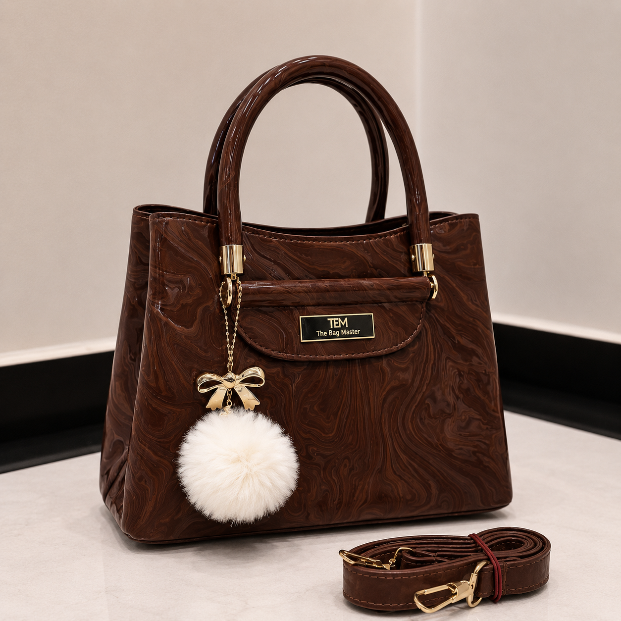 Luxury Marble Tote Bag