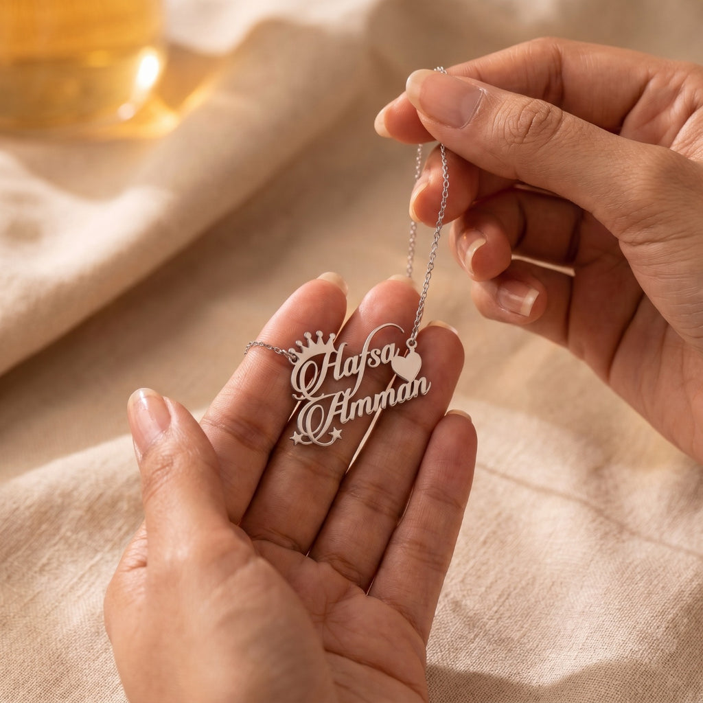 Crown-Heart-Name-Necklaces