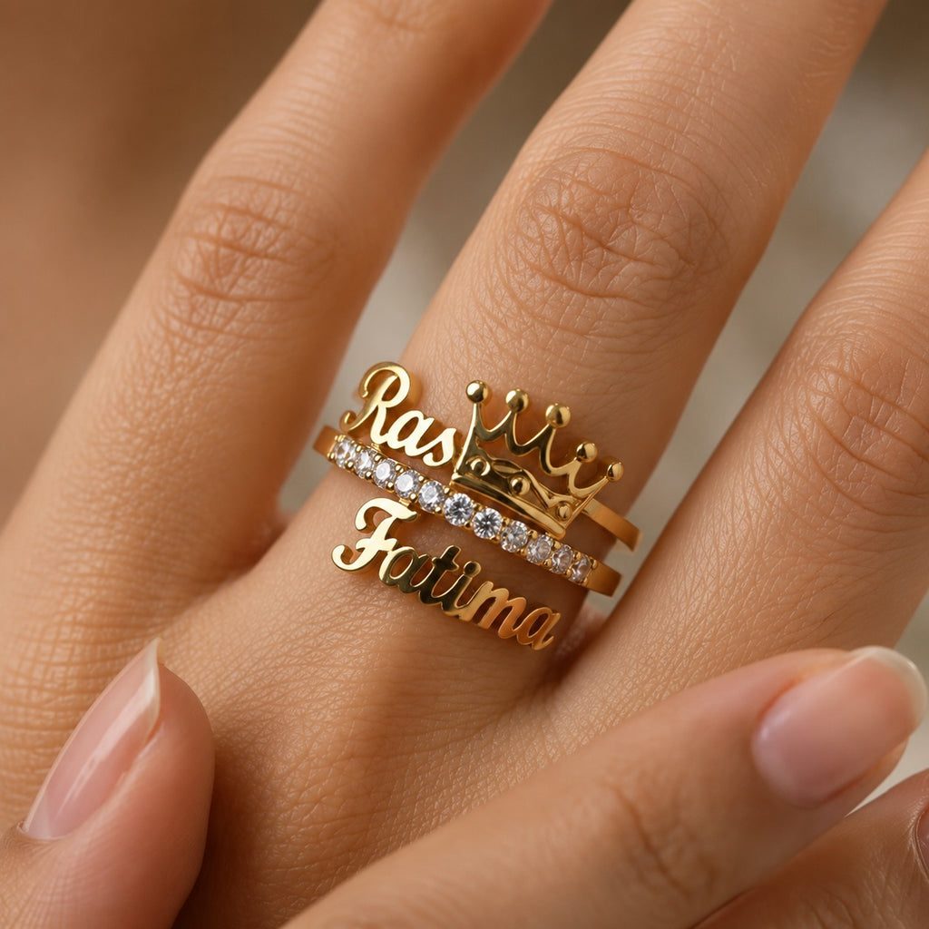Crown-Style-Couple-Ring