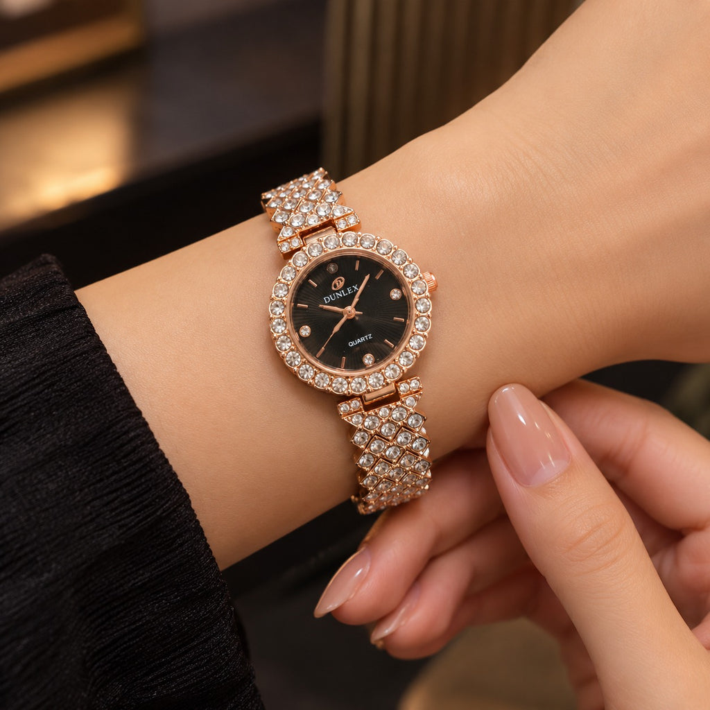 Crystal-Watch-Aurora-Rose gold