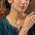 Crystal Bow Jewelry Set
