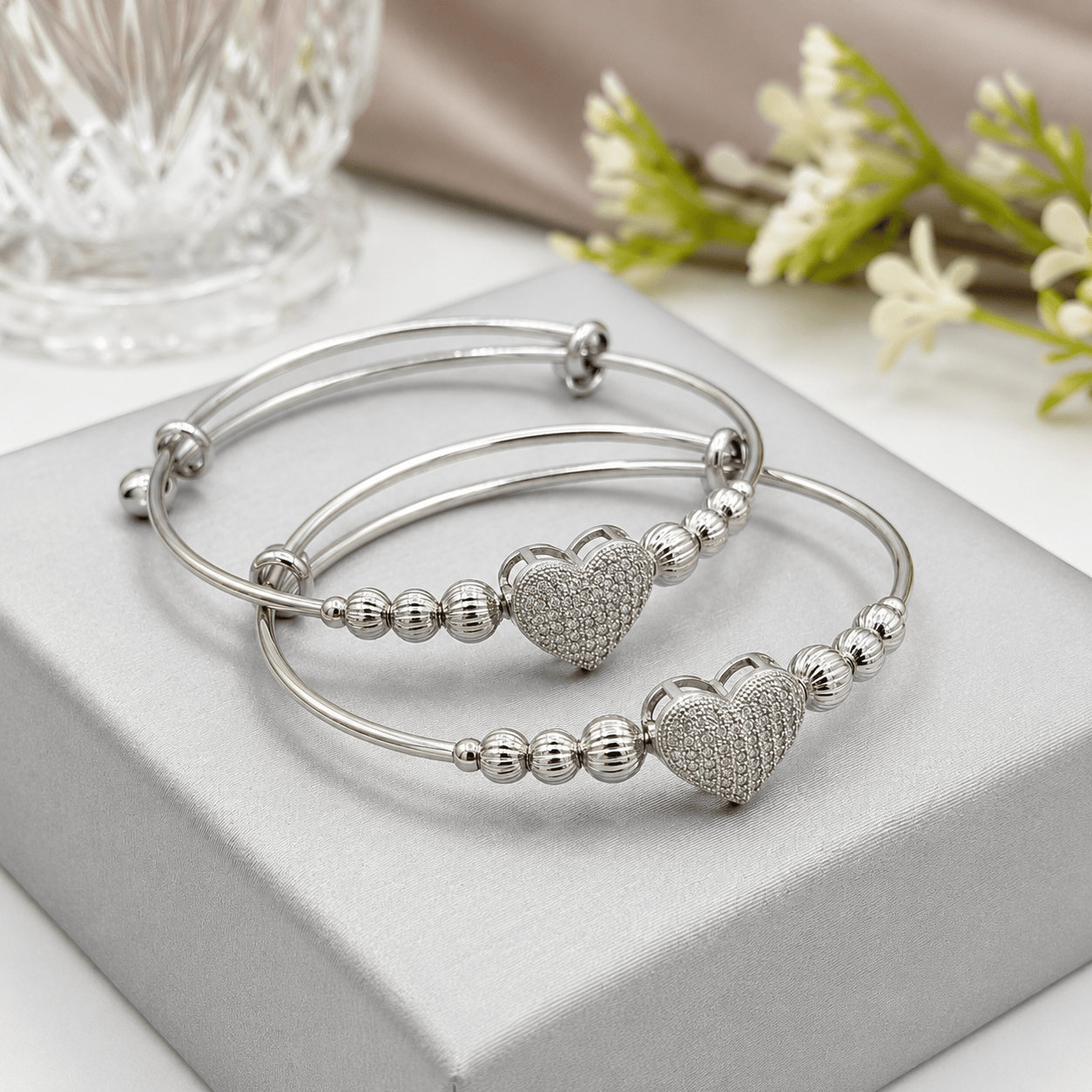 Heart Bangles
