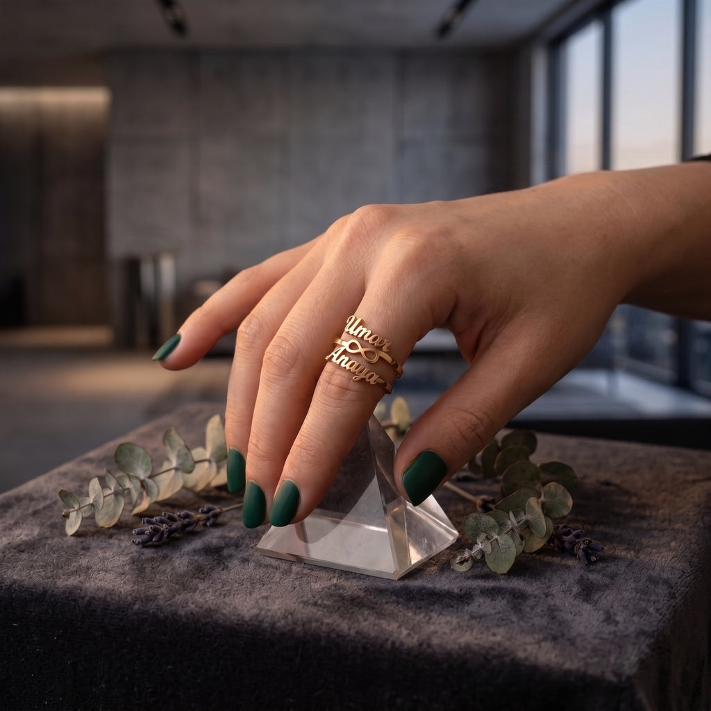 Infinity Name Ring