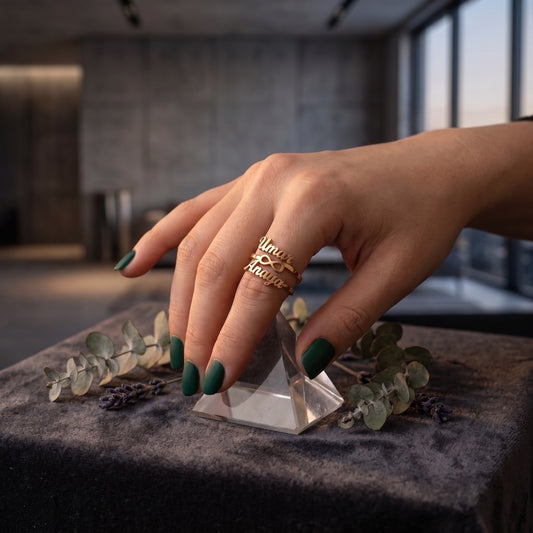 Infinity Name Ring