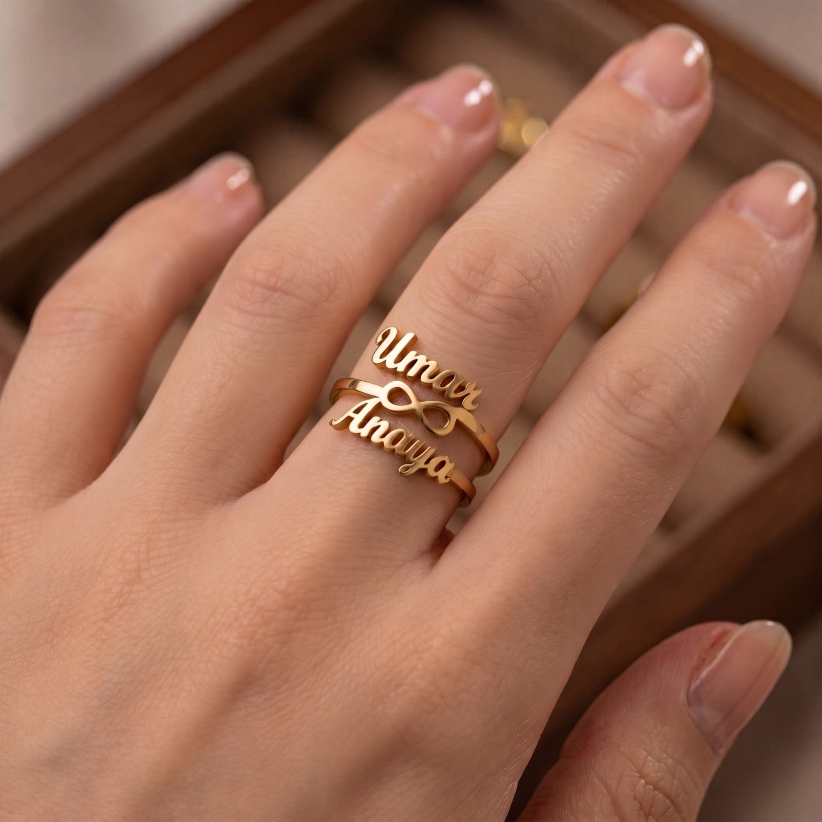 Infinity Name Ring