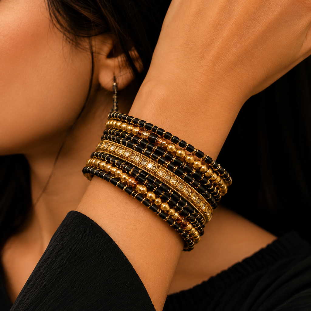 Kundan Bangle