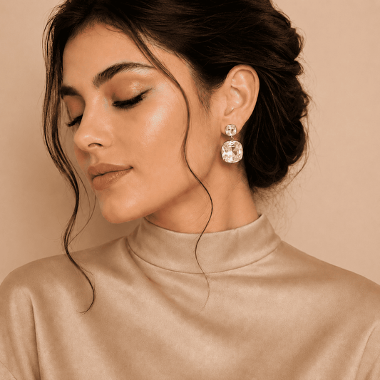 Midnight Crystal Earrings