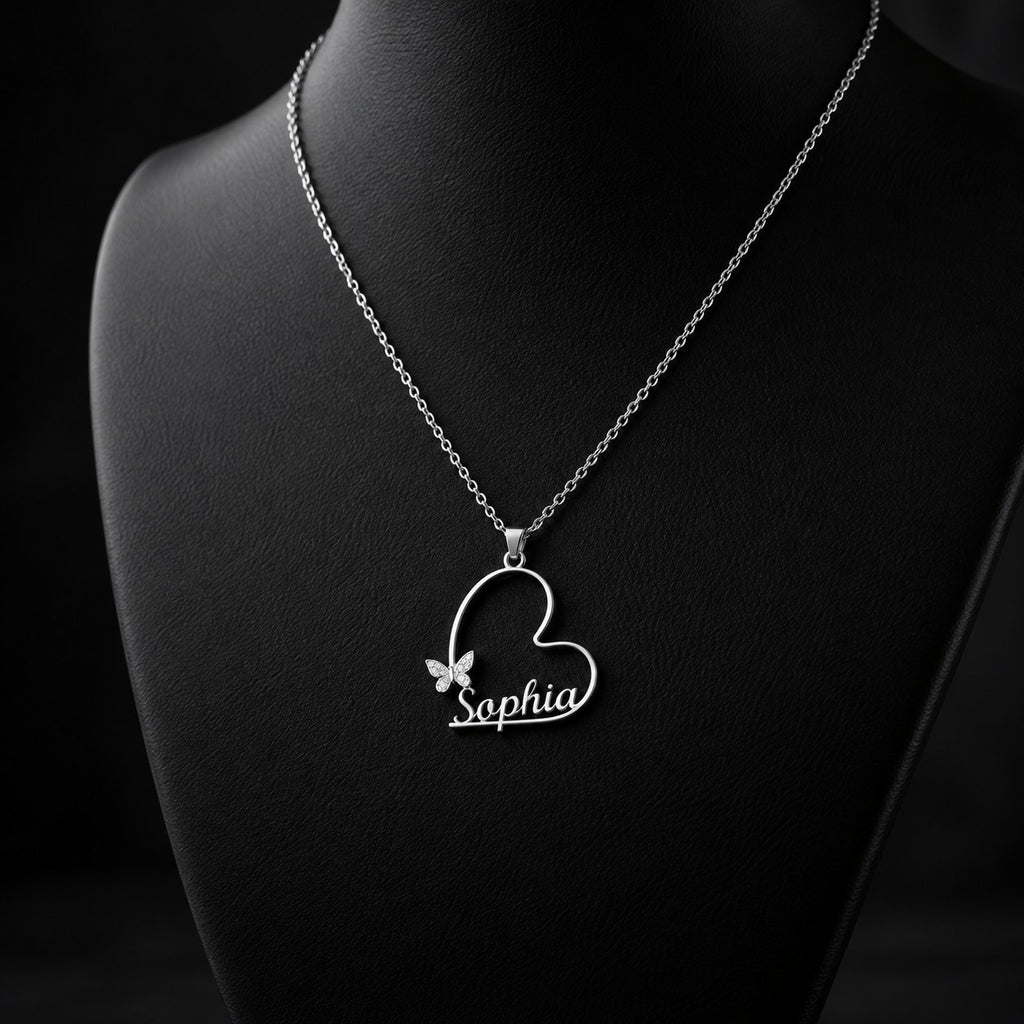 Name-Necklace-Heart-Silver