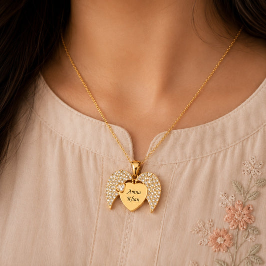 Personalized-Angel-Wings-Necklace