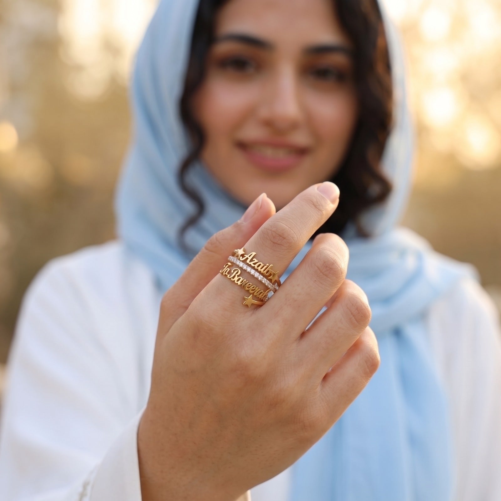Personalized-Double-Name-Rings