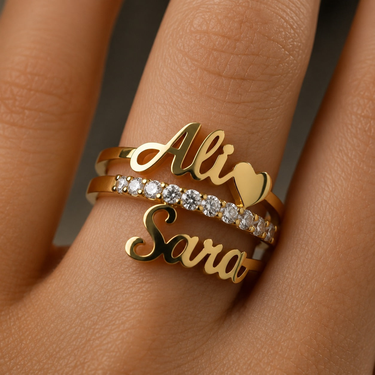 Personalized-Matching-Name-Rings