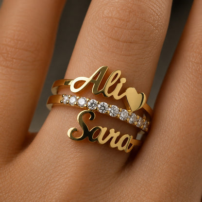 Personalized-Matching-Name-Rings
