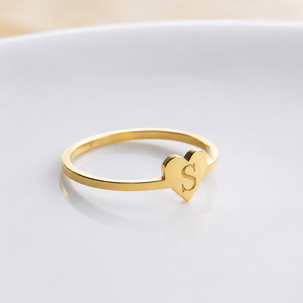 Personalized Name & Initial Ring
