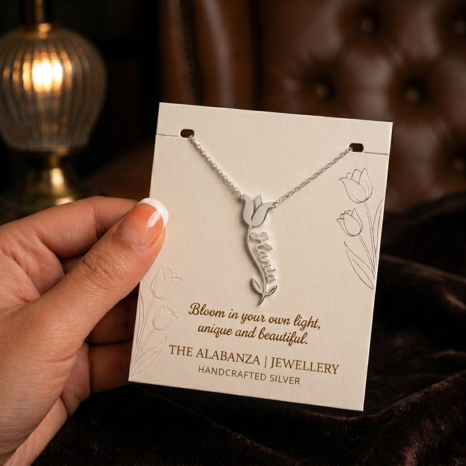 Tulip-Name-Pendant