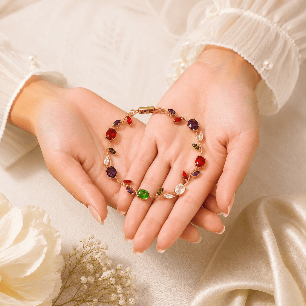 Royal Sapphire Tulip Bracelet