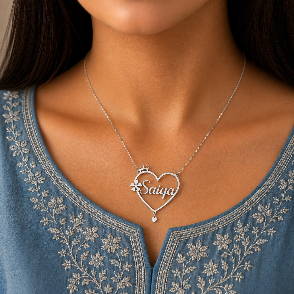 Heart Name Necklace