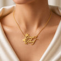 Couple Name Necklace