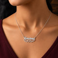 Wings Name Necklace