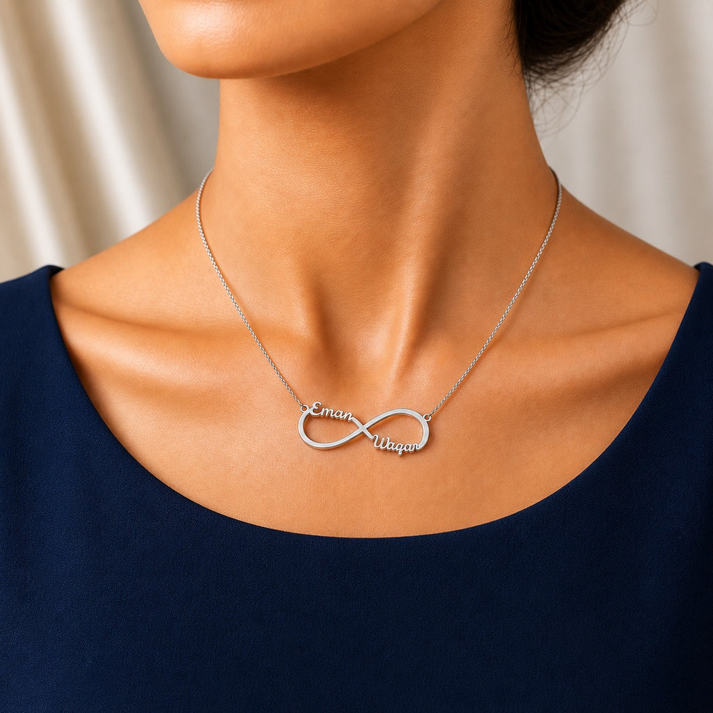 Couple Name Necklace