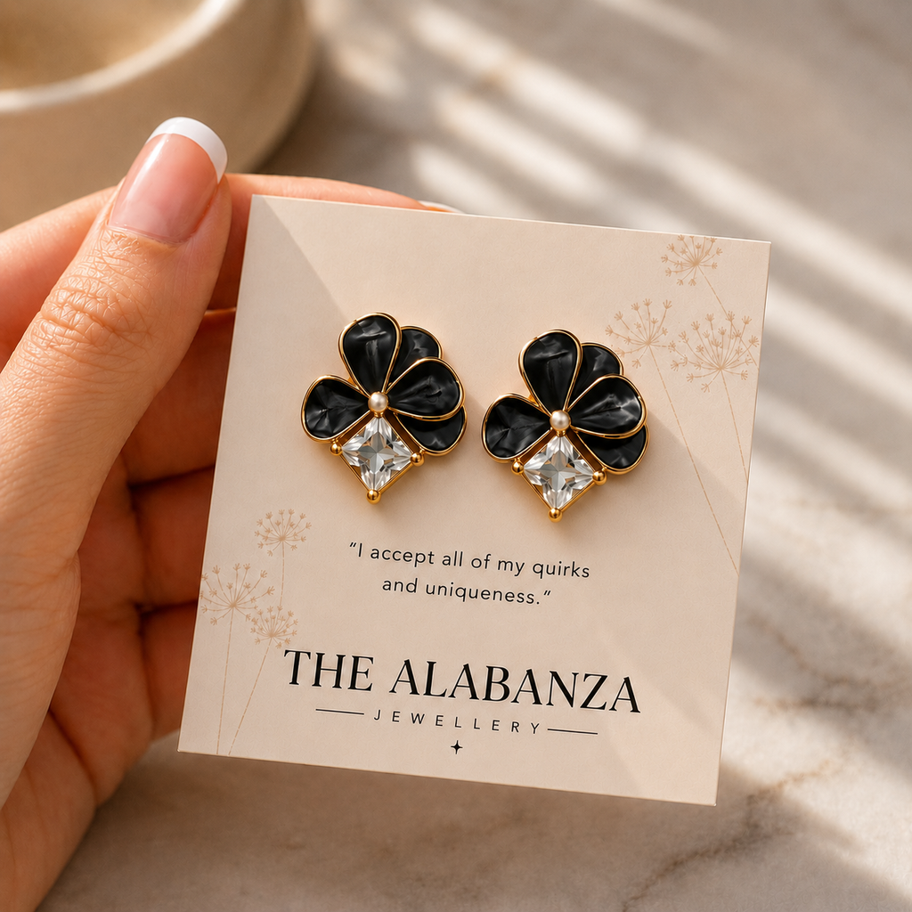 black-earrings
