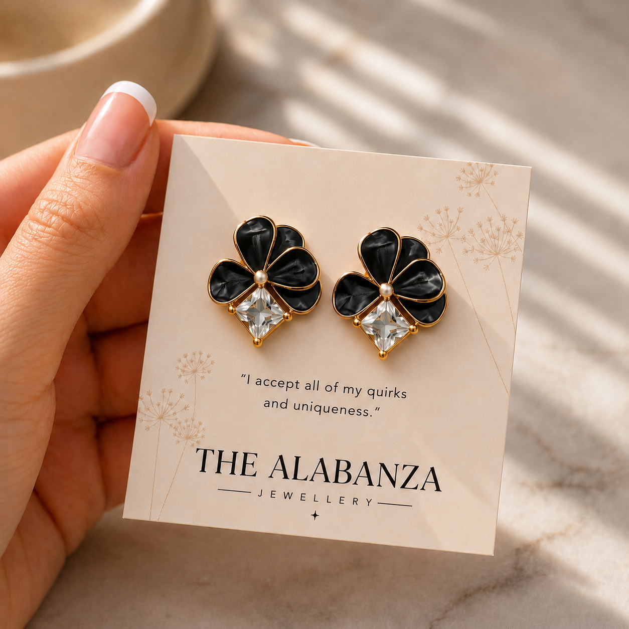 black-earrings