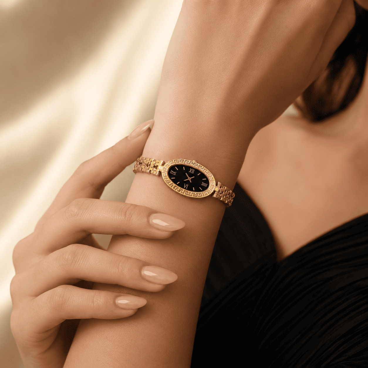 gold-watch-bangles
