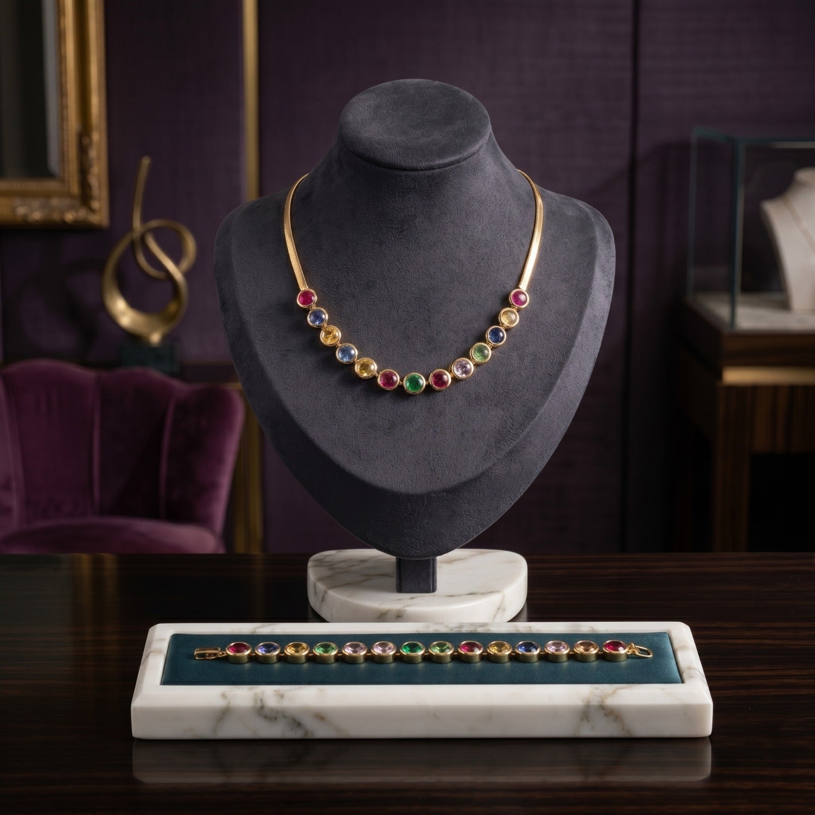 necklace-raimbow-set