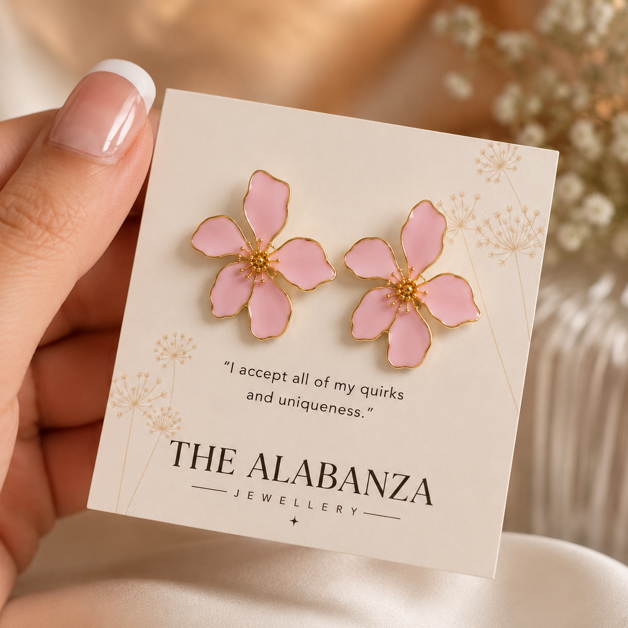 pink-petal-earrings