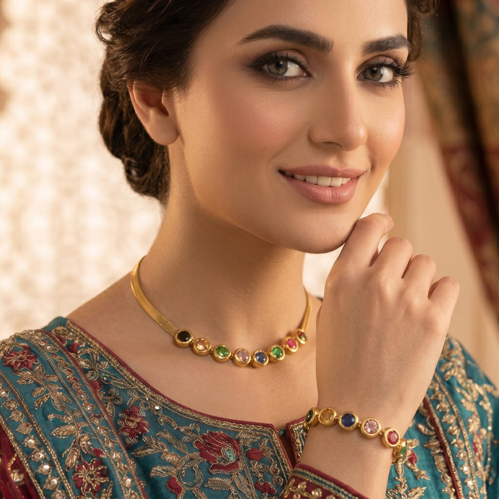 rainbow-necklace-set