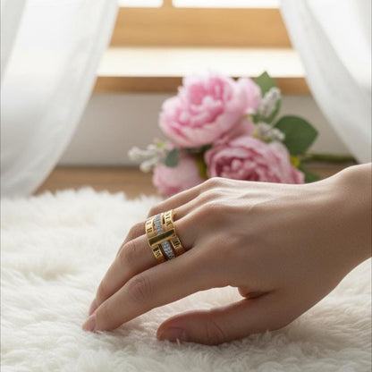 Roman Crystal Luxe Ring ✨ The Alabanza