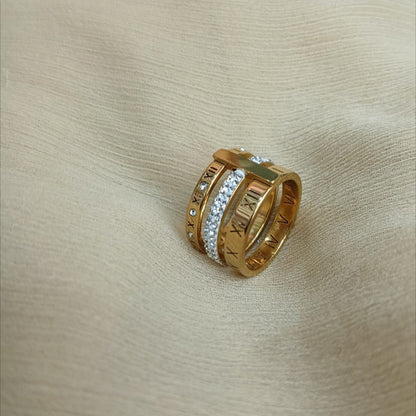 Roman Crystal Luxe Ring ✨ The Alabanza